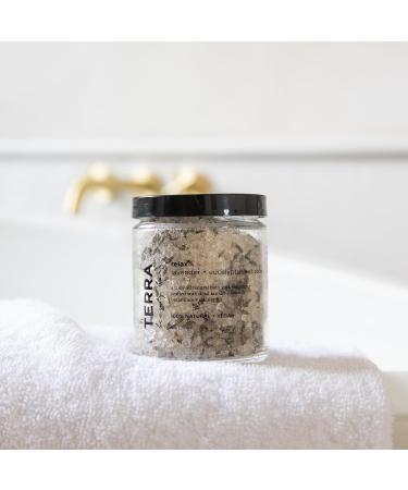 Terra Beauty Bars Floral Love Gift Set | Natural Body Oil & Bath Salt | Vegan Skincare - 2 Pieces - Buy Online on GoSupps.com