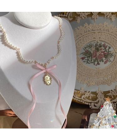 Oralgo's French Style Pearl Necklace & Collarbone Chain - Elegant Loops for Women & Girls | International Shipping - Buy Online on GoSupps.com