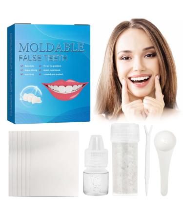 Tooth Repair Kit  Dental Care Kit Glue for Filling Missing  Broken Teeth  Crowns and Bridges  Moldable Fake Teeth Suitable for Men and Women