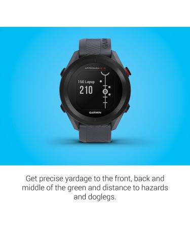 Garmin Approach S12 GPS Golf Watch - Granite Blue | 42k+ Preloaded Courses - Buy Online on GoSupps.com