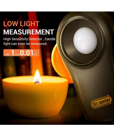 Dr.meter LX1330B Digital Illuminance Light Meter - 0-200,000 Lux Measurement Range - Buy Online on GoSupps.com