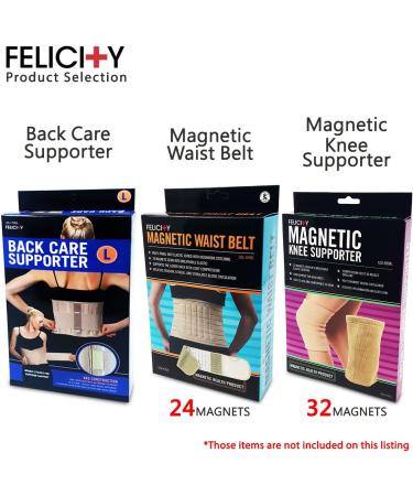 Shop Felicity Magnetic Waist Belt - Beige Medium | Collections Etc - International Shipping Available - Buy Online on GoSupps.com
