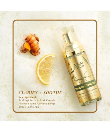 Anirui Facial Care Set: Anti-Aging Day & Night Skincare Gift Set for Women - Turmeric & Vitamin C Mask Foaming Cleanser Facial Oil - Buy Online on GoSupps.com