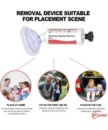 Portable Removal Device - Safe & Effective for Fluids & Obstructions - Easy to Use for Child & Adult - 1 Pack - Buy Online on GoSupps.com
