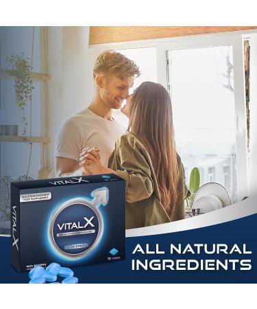 VitalX Stronger Tablets - Power & Performance Boost - Immediate Effect | 100% Natural - Pack of 10 - Buy Online on GoSupps.com