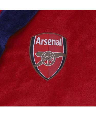 Arsenal FC Baby Fleece Hooded Bathrobe - Official Merchandise for Ages 2-3 Years - Red Gift - Buy Online on GoSupps.com
