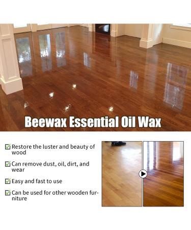 Beeswax Spray Furniture Polish - Natural Micro-Molecularized Cleaner for Wood | Restore Shine & Protect Surfaces with Sponge & Towel - Buy Online on GoSupps.com