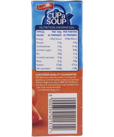 Batchelors Cup a Soup Tomato 4 Sachets 93g (Pack of 9) - Delicious and Convenient Soup Mix - Buy Online on GoSupps.com