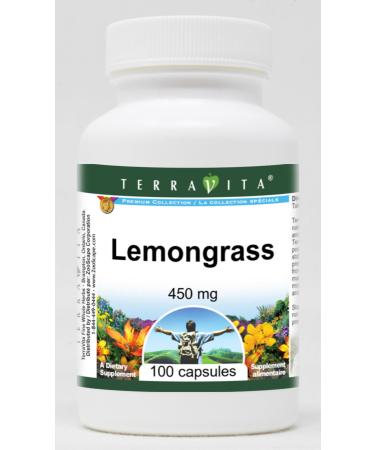 Lemongrass - 450 mg (100 Capsules ZIN: 511871)