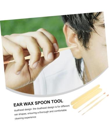 Gogogmee 1Set Dual Head Ear Wax Removal Tool Safe Earpicks for Home Use Reusable Ear Cleaner with Massage Function for Family Ear Care - Buy Online on GoSupps.com