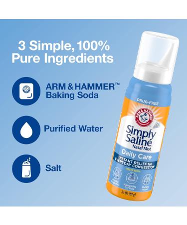 Simply Saline Adult Original Super Size 3oz - Fast-Relief Nasal Spray - Buy Online on GoSupps.com