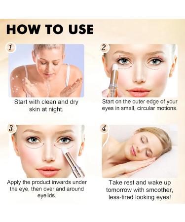 Yitebe Caffeine Eye Cream 2PACK - Anti-Aging Dark Circles & Puffy Eyes Treatment - Buy Online on GoSupps.com