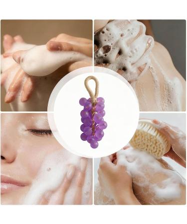 Savon Grapevine savons en forme de n ud de raisin savons artisanaux en forme de raisin savon solide naturel saponification froid pour le nettoyage du corps et du visage (1 Violet) 1 Violet - Buy Online on GoSupps.com