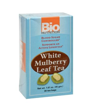 Bio Nutrition White Mulberry Leaf Tea 30 Count