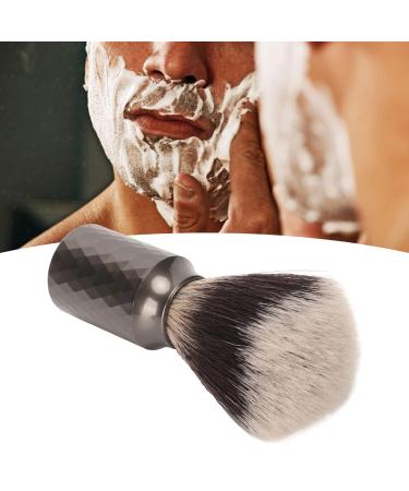 Premium Men's Ergonomic Shaving Brush | Fine Synthetic Hair for Comfortable Shaving & Effective Cleaning - Buy Online on GoSupps.com