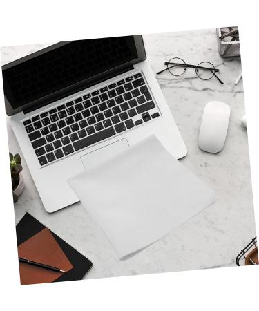 3pcs Large Microfiber Eyeglass Cleaning Cloth - Premium Glasses Cleaner Cloths 30x30cm - Ideal for Glass Lenses - Grey - Buy Online on GoSupps.com