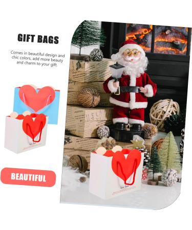 KOMBIUDA 20pcs Love Handbag Merchandise Bags Girl Gift Bag Birthday Gift Bags Bulk Girl Birthday Gift Baby Gift Bags Baby Shower Goodies Bags Goodies Pouches Bride Paper Party Bag Medium - Buy Online on GoSupps.com