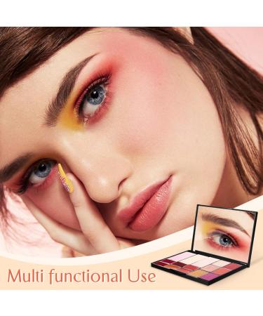 Healeved Magnetic Eyeshadow Palette Mirror Space Saving For Travel - Buy Online on GoSupps.com
