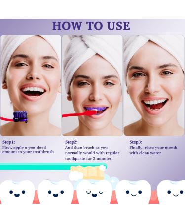 Hot Pepper Natural Purple Toothpaste - Teeth Whitening & Color Corrector Brighten Your Smile (30ml) | Shop Internationally - Buy Online on GoSupps.com