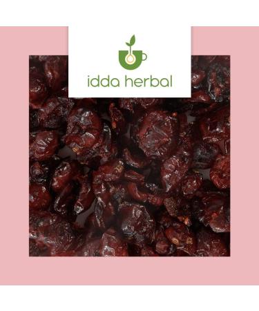 Organic Dried Cranberry (500g) Whole Cranberries Organically Grown Lightly Sweet With Fruit Juice 100% Natural and Pure Snack with Ready to Eat Vegan - Buy Online on GoSupps.com