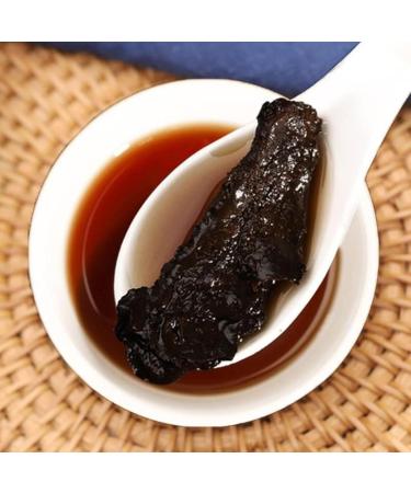  HQZMCTE Premium Quality Herbal Tea Rehmannia Glutinosa Cooked 100g / 3.52oz Rehmannia Root Steamed Nine and Nine Sun - Buy Online on GoSupps.com