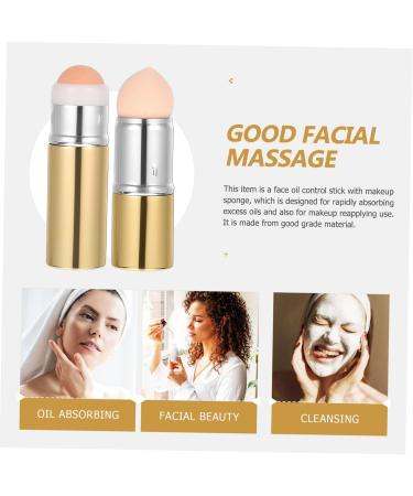 FOMIYES 3pcs Volcanic Stone Oil-Absorbing Ball Massaging Tools Massaging Volcanic Skin Rolling Volcano Stone Goldenx3pcs 1 count (Pack of 1) - Buy Online on GoSupps.com