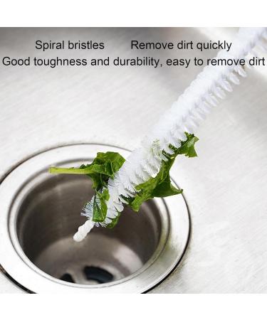 Pipe Tube Cleaner - Sink Bendable Brush for Dredging | Household Cleaning Brushes for Bathroom Sewers Floor Drains Toilets Sinks Washbasin Dtt Green 71cm - Buy Online on GoSupps.com