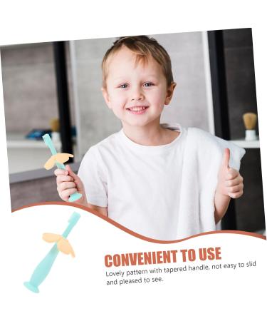 Gatuida 3-Pack Silicone Toothbrushes for Children | Insulated Baby Dental Care & Training Toothbrushes - Buy Online on GoSupps.com