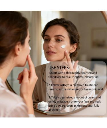 DEBAIY Moisturizer Cream Face Cream with 4% Niacinamide 3% Tocopherol Ceramides Boosts Skin Barrier for All Skin Types (3.53oz/100g) - Buy Online on GoSupps.com