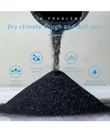 Activated Charcoal Scrub - Exfoliating Body Polish with Collagen & Stem Cell | Best Skin Exfoliant for Men & Women | 150g - Buy Online on GoSupps.com