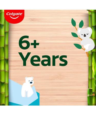 Bamboo Children's Toothbrushes - Eco-Friendly Soft Bristles Biodegradable & Recyclable | Ideal Travel Manual Toothbrush for Kids 6+ - Buy Online on GoSupps.com
