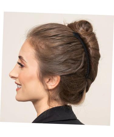 FRCOLOR Banana Side Comb Elastic Stretch Combs Hair Clips for Curly Hair Curling Angel Hair Pins Clip Clip Clip Hair Comb Women Headdress Ponytail Clamp 11x4cm black - Buy Online on GoSupps.com