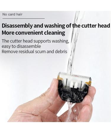 YHANNI Versatile Cordless Hair Clippers for Men: Waterproof Trimmer with Adjustable Speeds and Lengths 12Pcs Rechargeable Kit with LCD Display Perfect for DIY Home Barber Salon - Buy Online on GoSupps.com