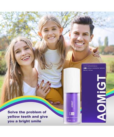 Teeth Whitening Toothpaste | Purple Toothpaste for White Teeth & Stain Removal - Shop Now! - Buy Online on GoSupps.com