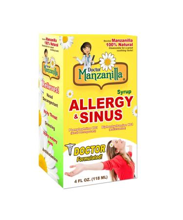 Doctor Manzanilla Allergy & Sinus Relief Syrup