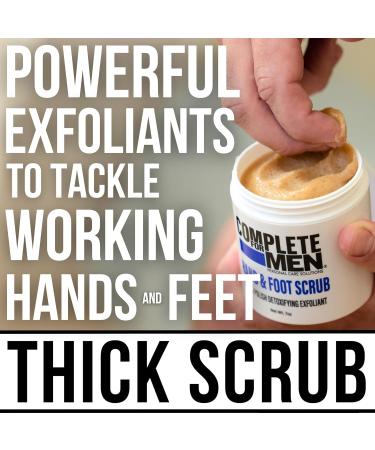 Exfoliating Hand & Foot Scrub - Sugar Scrub for Dry Skin Moisturizing Care | Ideal for Men & Women - Buy Online on GoSupps.com