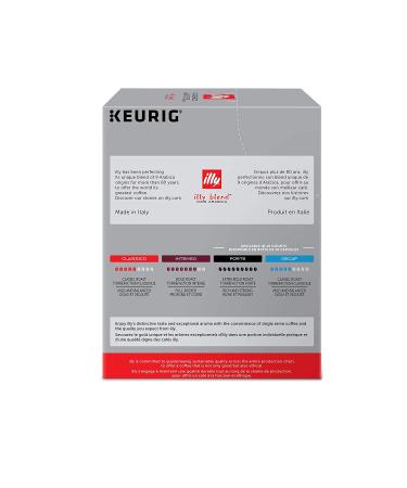 illy Classico Medium Roast 100% Arabica Bean K Cup Pods - 32 Count Pack - Buy Online on GoSupps.com