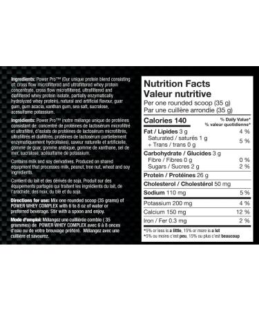 BioX Power Whey Complex | High Protein 100% Pure Whey Protein Powder | 26g Protein | Nitrogen-Rich Three Tiered Powder with Whey Concentrate Whey Isolate Hydrolyzed Whey (5LB Banana) - Buy Online on GoSupps.com