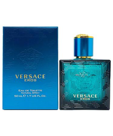 Versace Eros By Versace 1.7 oz Eau De Toilette Spray for Men - Buy Online on GoSupps.com
