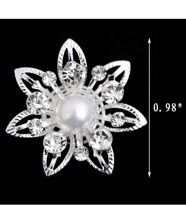 Imixlot Bridal Wedding Clear Crystal Swirl Hair Twists Coils Spirals Hair Pin Clip Accessories (pcak of 12) (#2) - Buy Online on GoSupps.com