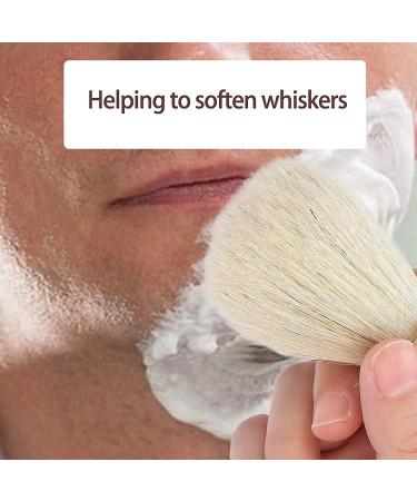 U-M PULABOSoft Hair Beard Shaving Brush Male Portable Care Brush Beauty Tool Lightweight Portable Slip Handle for Cream Foam Professional Salon Tool As Shown - Buy Online on GoSupps.com
