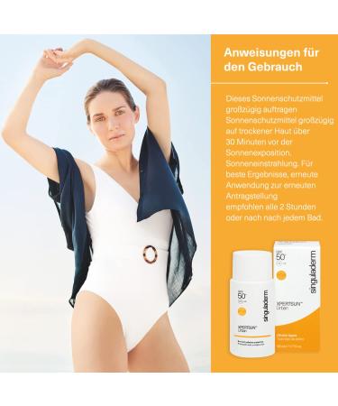 Singuladerm Xpertsun Urban Face Sunscreen SPF 50+ | 50ml Waterproof Sun Protection Against Pollution & Dark Spots - Buy Online on GoSupps.com