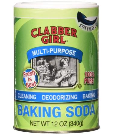 Clabber Girl, Multi-Purpose Baking Soda,12 oz 12 Ounce (Pack of 1)