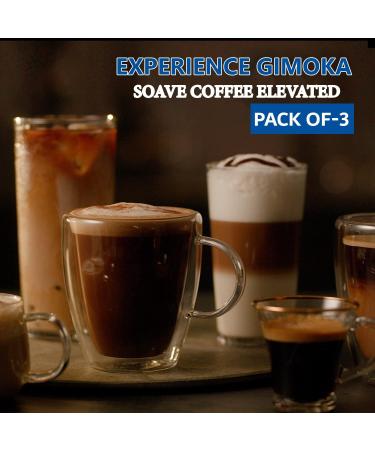 Intenso Decaffeinato Cremoso Vellutato Coffee Capsule (SOAVE Pack 3 SOAVE Pack 3) SOAVE (50x3) Pack 3 - Buy Online on GoSupps.com