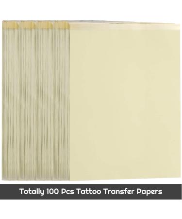 Meta Title: Cridoz Tattoo Transfer Paper - 100 Sheets for Tattoo Stencil Transfers - Buy Online on GoSupps.com