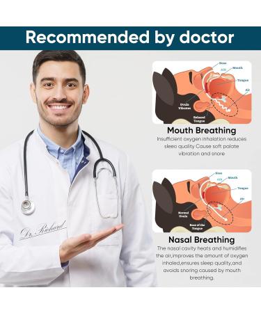 Gentle Sleep Tape for Better Sleep Quality | Anti-Snoring Mouth Strips - Buy Online on GoSupps.com