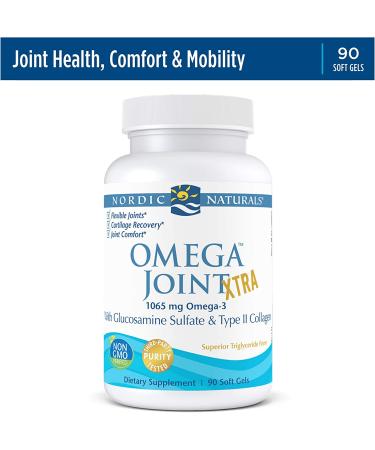 Nordic Naturals Omega Joint Xtra 1000 mg - 90 Softgels for Joint Health - Buy Online on GoSupps.com
