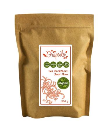 Organic Sea Buckthorn Powder 500g - Raw & Natural Healthy Superfood