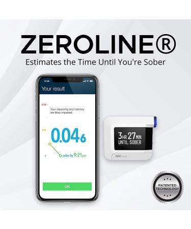 BACtrack C8 Personal Breathalyzer | Professional-Grade Accuracy | Wireless Connectivity for iPhone and Android | Apple HealthKit Integration - Buy Online on GoSupps.com