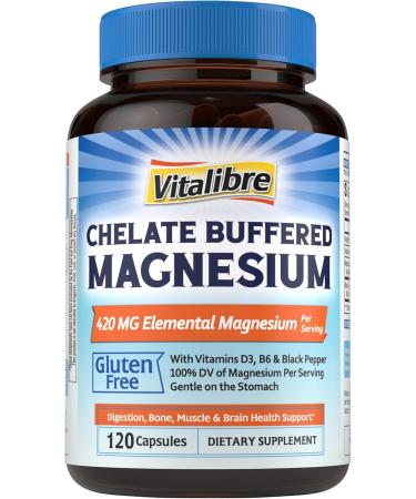 Vitalibre Probiotics for Women 100 Billion CFU 15 Strains 30 Capsules and 120 Capsules Magnesium Citrate 420mg with Vitamin D3 & B6 - Buy Online on GoSupps.com